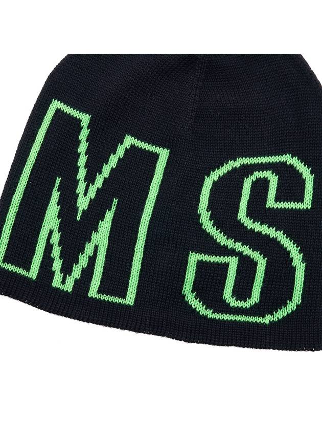 Logo Beanie 3340ML05 227560 99A - MSGM - BALAAN 6