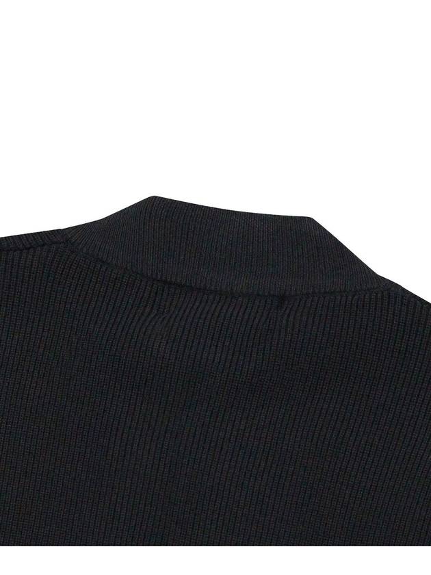 Twoway basic knit zipup_black - SMITH ARMOR - BALAAN 4