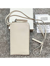 Four Stitch Detail Strapped Phone Pouch Bag Grey - MAISON MARGIELA - BALAAN 4