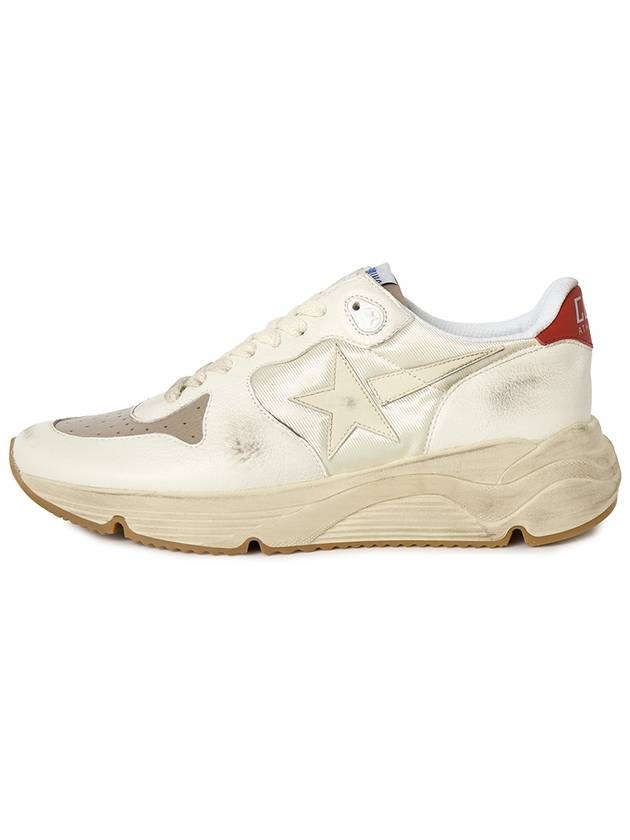 Running Sole Leather Low Top Sneakers White - GOLDEN GOOSE - BALAAN 4