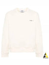 Embroidered Logo Sweatshirt Ivory - MSGM - BALAAN 2