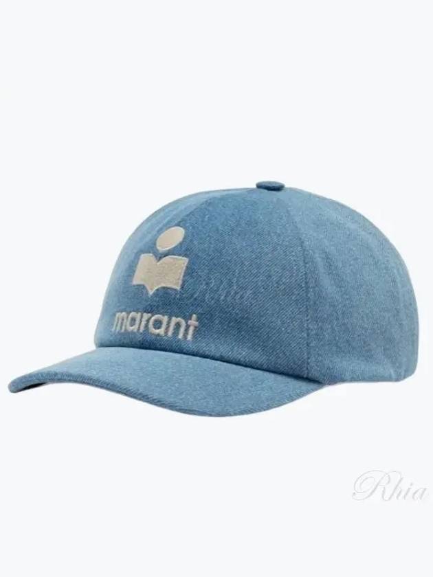 Tyron Logo Ball Cap Light Blue - ISABEL MARANT - BALAAN 2