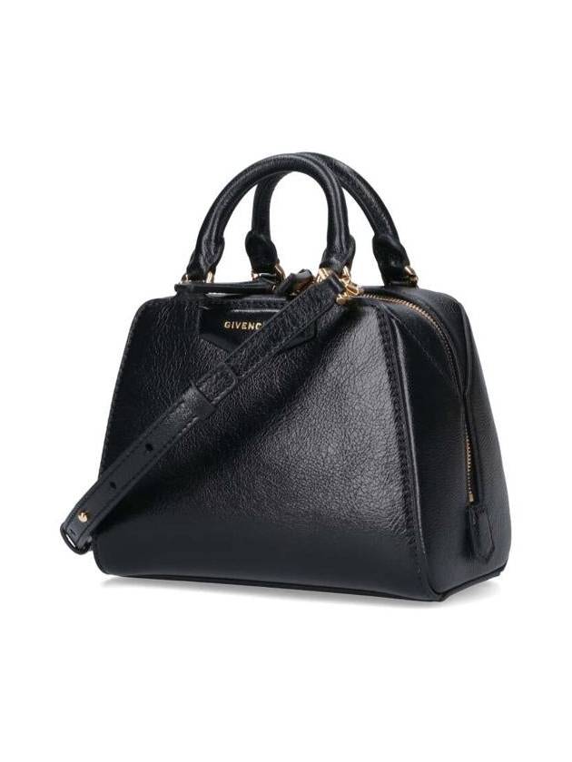 Antigona Cube Leather Tote Bag Black - GIVENCHY - BALAAN 3