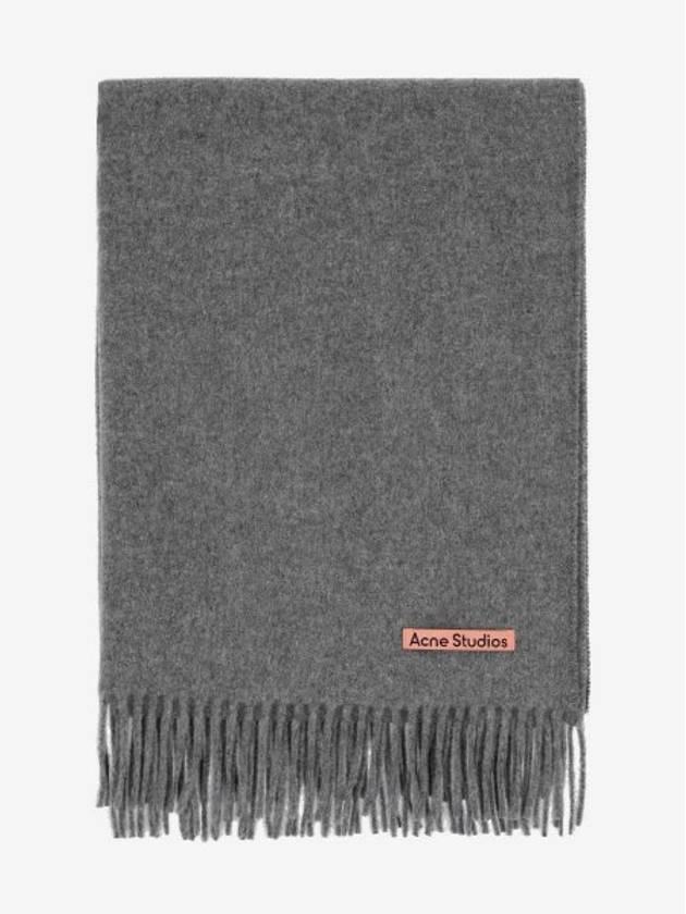 Studios Wide Heavy Muffler Gray - ACNE STUDIOS - BALAAN.