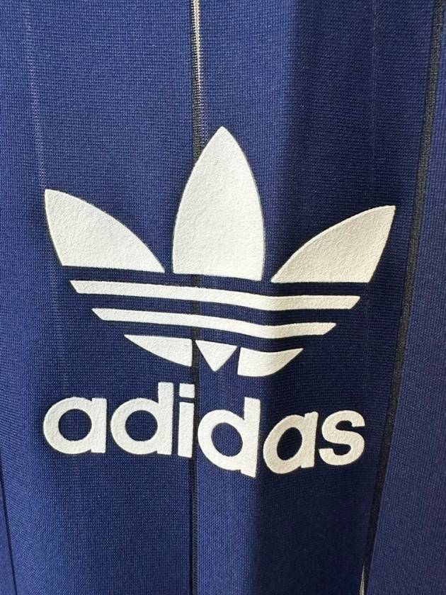 Logo Stripe Short Sleeve T-Shirt Dark Blue - ADIDAS - BALAAN 3