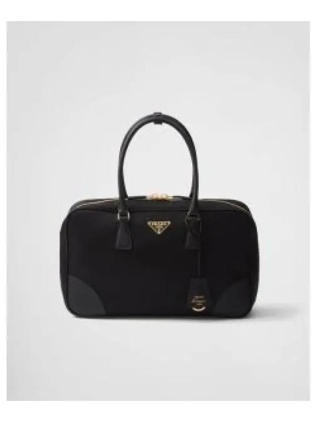 Re-Edition 1978 Re-Nylon Saffiano Leather Large Tote Bag Black - PRADA - BALAAN 2