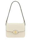 Robinson Spazzolato Convertible Logo Shoulder Bag White - TORY BURCH - BALAAN 1