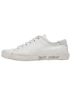 Malibu Logo Low Top Sneakers White - SAINT LAURENT - BALAAN 2