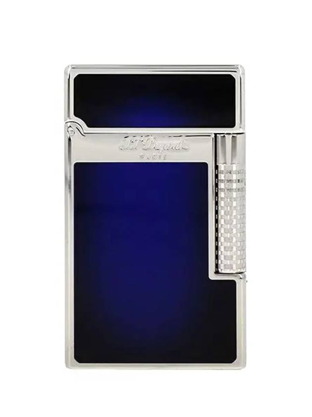 Dupont Lighter C23013 Le Grand Dark Blue Silver - S.T. DUPONT - BALAAN 2