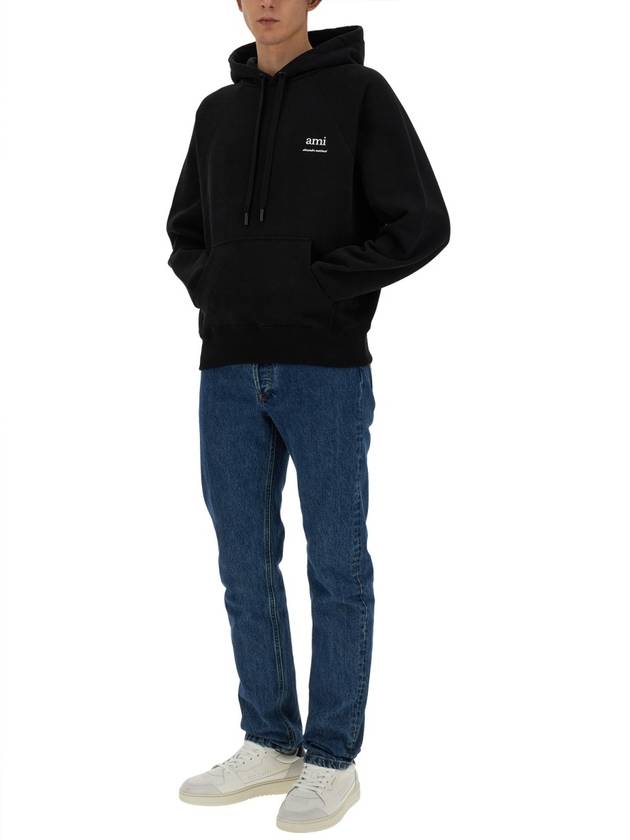 Alexandre Mattiussi Hoodie Black - AMI - BALAAN 11