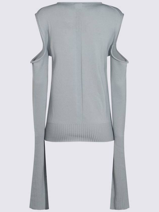 Rick Owens Blue Wool Knitwear - RICK OWENS - BALAAN 2