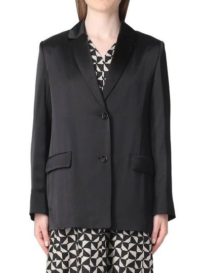 Bernini Singlebreasted Blazer Jacket Black - S MAX MARA - BALAAN 2