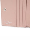 Gancini Compact Half Wallet Pink - SALVATORE FERRAGAMO - BALAAN 6