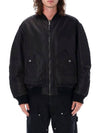 J-Mattan Reversible Bomber Jacket Black - DIESEL - BALAAN 7