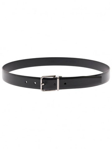 leather belt black - DOLCE&GABBANA - BALAAN 1