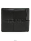 Cassette bi fold wallet 743004 black packet green - BOTTEGA VENETA - BALAAN 5