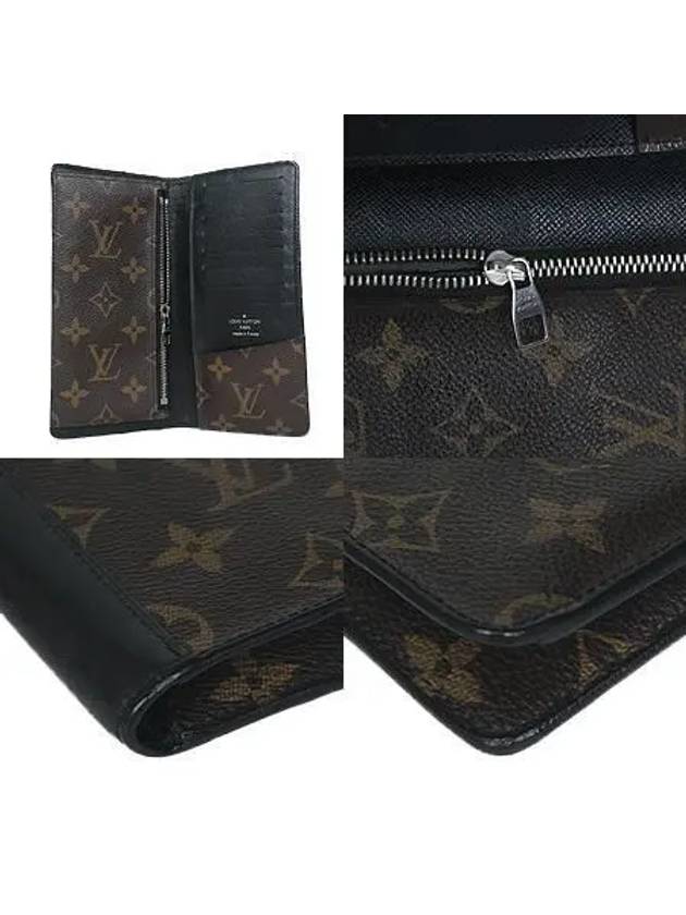 M93800 Monogram Macassar Canvas Tanon Wallet Long - LOUIS VUITTON - BALAAN 5