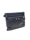 Women s Balenciaga 273021 Navy Lambskin Motor Document Small Clip Clutch gt Pouch Gangbuk used luxury goods - BALENCIAGA - BALAAN 4