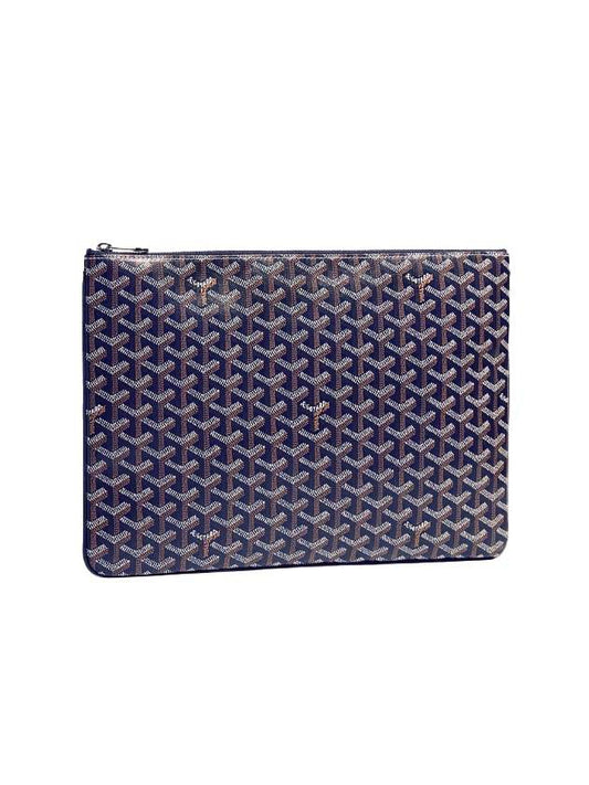 Senna MGM Clutch Bag Navy - GOYARD - BALAAN.