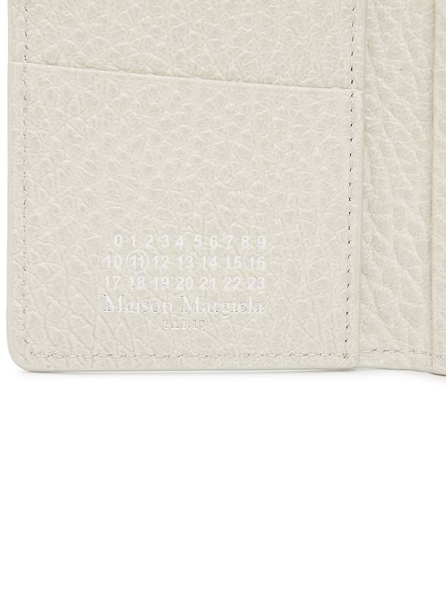 Bovine Leather Card Wallet White - MAISON MARGIELA - BALAAN 7