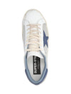 Blue Superstar Low Top Sneakers Light Silver - GOLDEN GOOSE - BALAAN 6