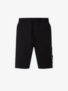 Wappen Patch Pocket Drawstring Shorts Black - STONE ISLAND - BALAAN 2