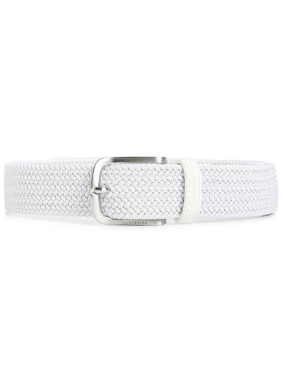 Men's Bernhard Elastic Belt White - J.LINDEBERG - BALAAN 2