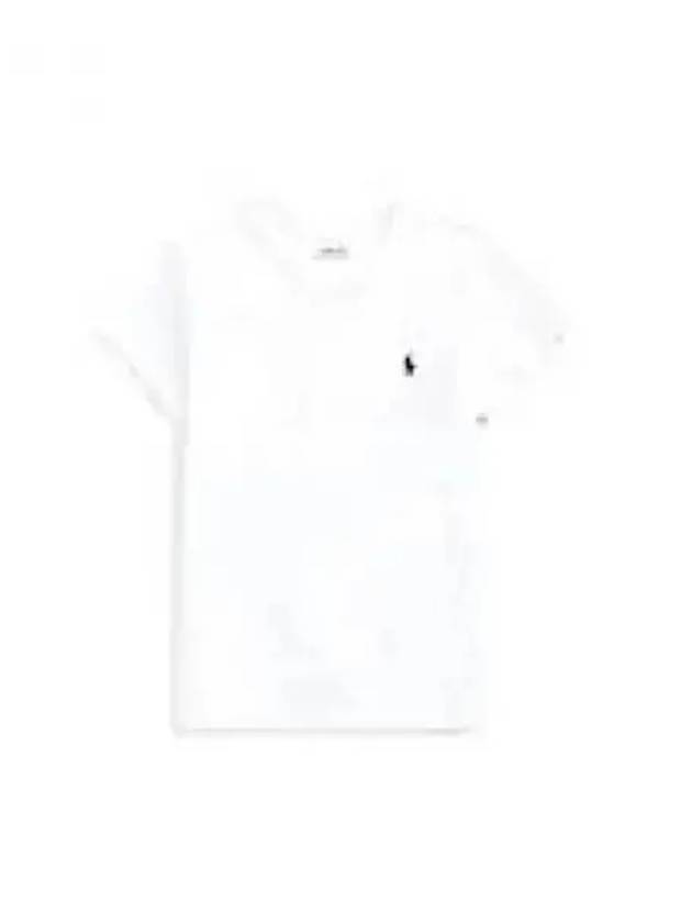 W Cotton Crew Neck Tee White - POLO RALPH LAUREN - BALAAN 1