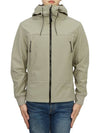 Men's Shell R Drawstring Goggle Hooded Jacket Sage - CP COMPANY - BALAAN 2