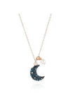 Moon Necklace Rose Gold - SWAROVSKI - BALAAN 3