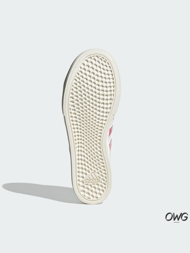 Bravada 2.0 Platform Low Top Sneakers Pink White - ADIDAS - BALAAN 7