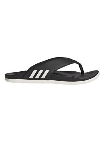 Adilette Comfort Flip Flops Black - ADIDAS - BALAAN 1