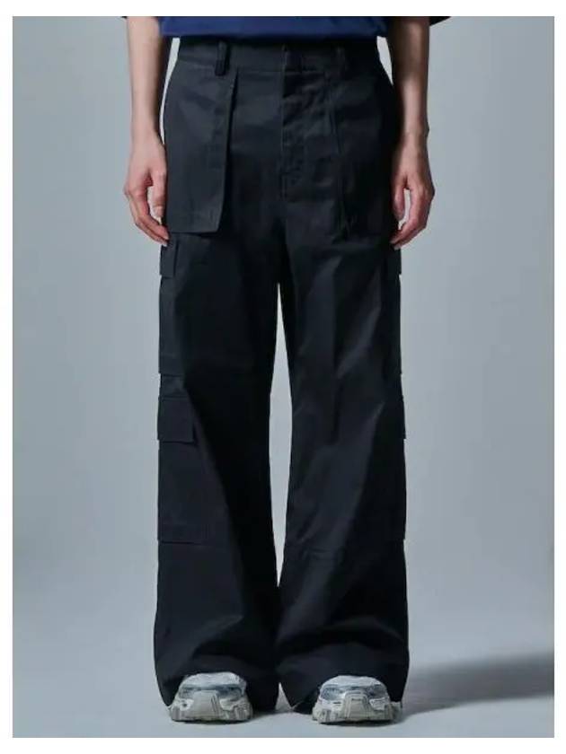 Cotton multi pocket pants black domestic product GM0024042692181 - JUUN.J - BALAAN 1