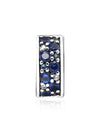 Pave Shining Clip Bracelet Charm Silver Blue - PANDORA - BALAAN 3