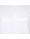 logo embroidered short sleeve t-shirt white - STONE ISLAND - 7