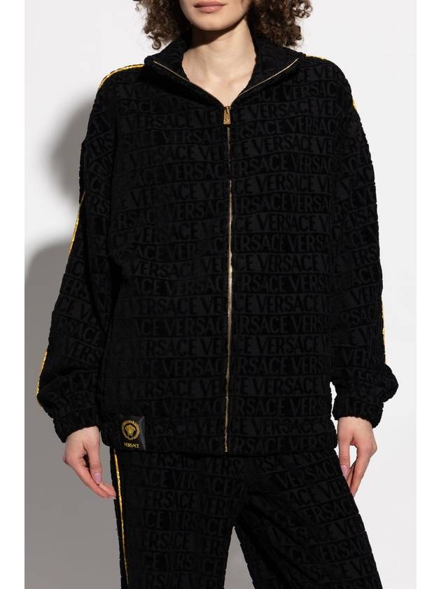 Versace Home Sweatshirt With Logo, Unisex, Black - VERSACE - BALAAN 3