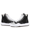 Peterson OG Sole Canvas High Top Sneakers Black - MIHARA YASUHIRO - BALAAN 2