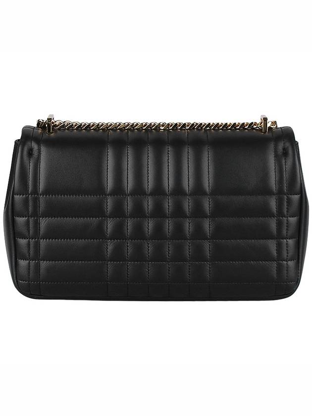 Lola Quilted Leather Medium Cross Bag Black - BURBERRY - BALAAN 7