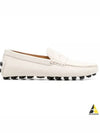 Gomino Moccasin Driving Shoes Cream - TOD'S - BALAAN 2