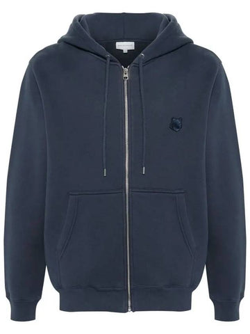 Maison Kitsune Bold Fox Head Patch Men s Brushed Hood Zip up MM00714 P476 - POLO RALPH LAUREN - BALAAN 1