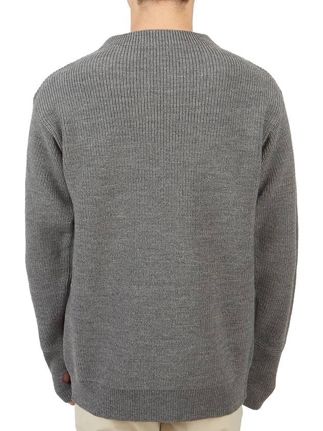 Sailor Crew Neck Knit Top Gray - ANDERSEN-ANDERSEN - BALAAN 5