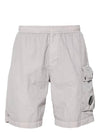 Flat Nylon Lens Beachwear Shorts Grey - CP COMPANY - BALAAN 1