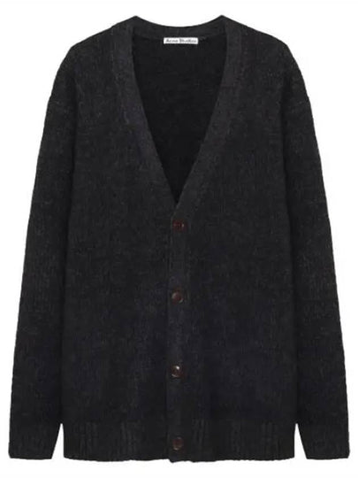 Wool Blend Cardigan Used Black - ACNE STUDIOS - BALAAN 2