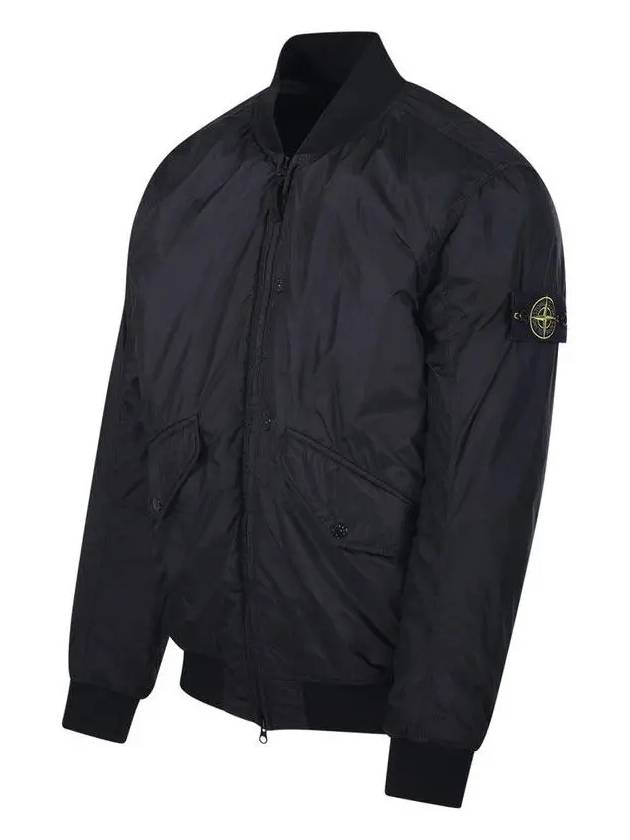 Reps R NY Bomber Jacket Black - STONE ISLAND - BALAAN 4