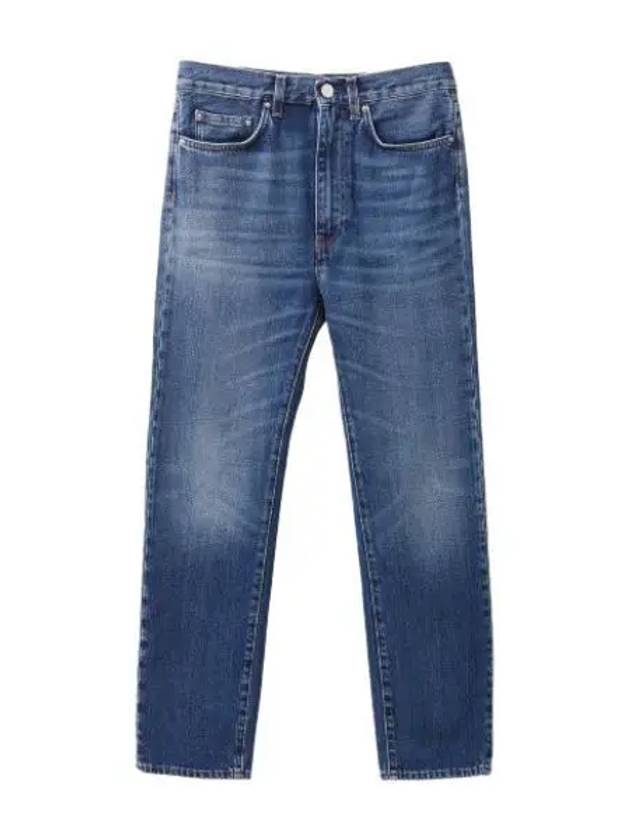 Regular fit denim pants dark vintage wash jeans - TOTEME - BALAAN 1