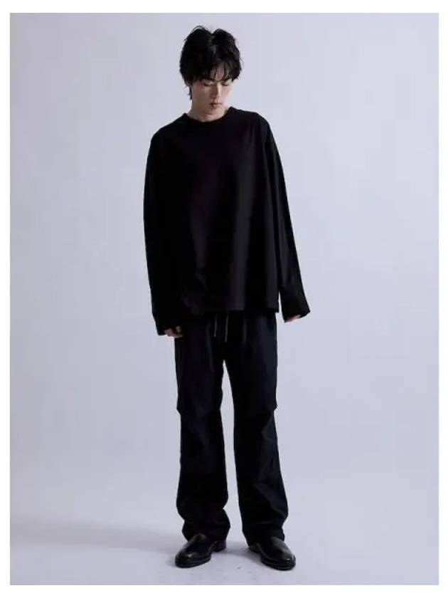 Core Cotton Essential Long Sleeve T Shirt Black Domestic Product GM0023112758955 - JUUN.J - BALAAN 1