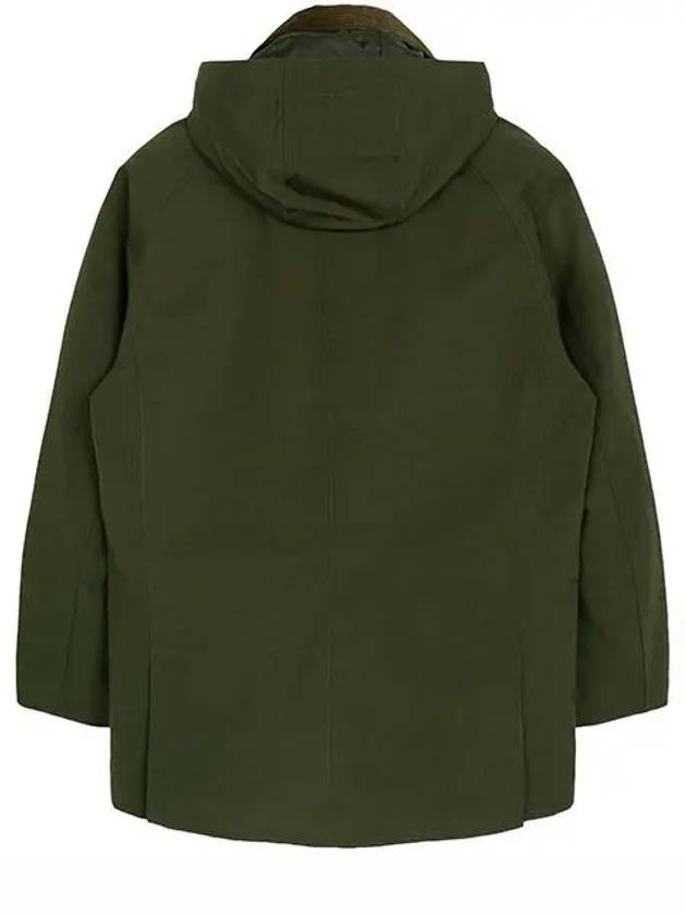 Waterproof Ashby Hooded Jacket Green - BARBOUR - BALAAN 3