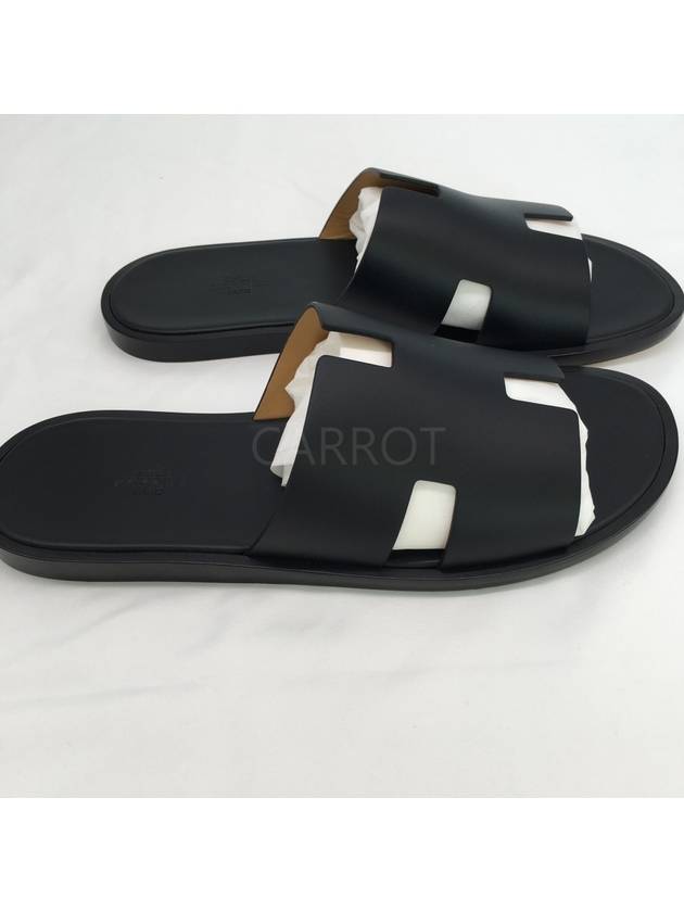 Izmir Sandal Calfskin & Noir - HERMES - BALAAN 3