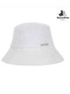 Logo Punching Bucket Hat 8624GZSPWHITE - BLACK&WHITE - BALAAN 1