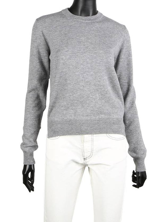 knit top gray S51HA1150 S17846 852M - MAISON MARGIELA - BALAAN.